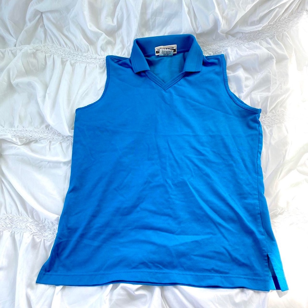 Blue Golf Tank Top